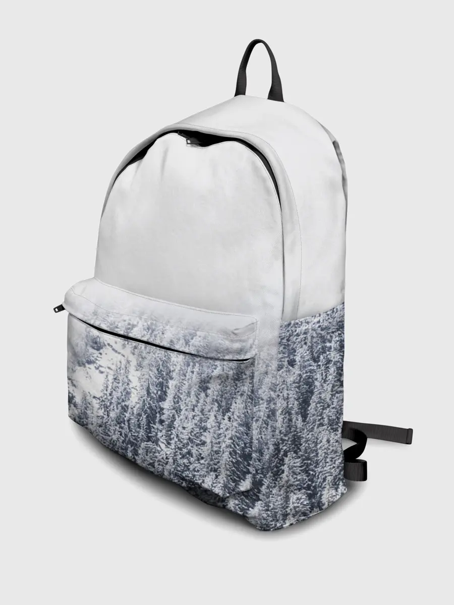 Рюкзак джинсовый / зимний лес