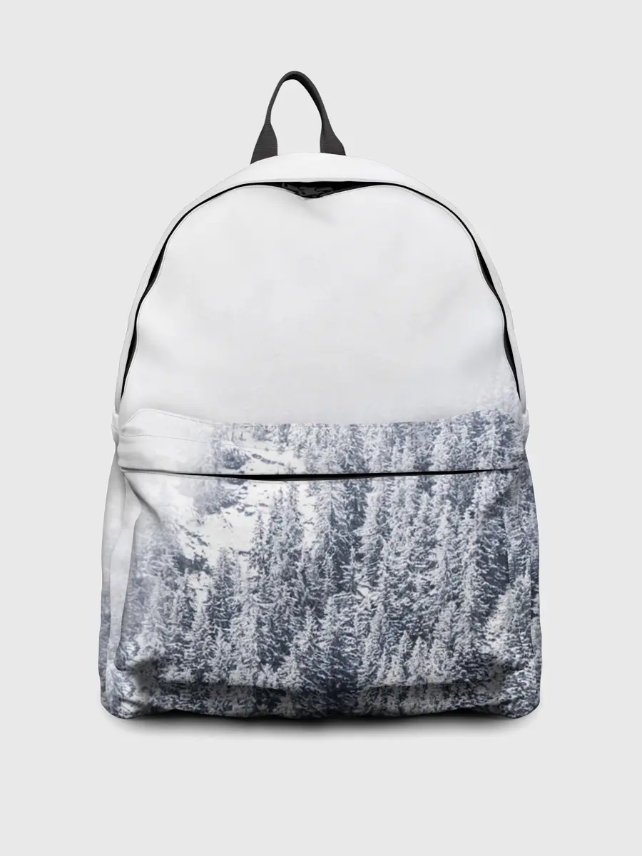 Рюкзак джинсовый / зимний лес