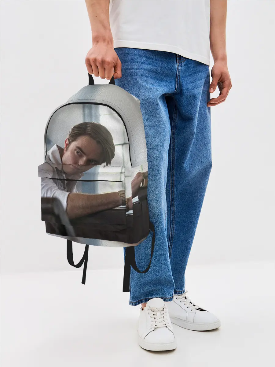 Рюкзак джинсовый / Роберт Паттинсон