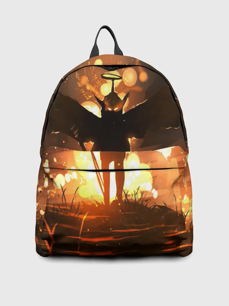 Рюкзак джинсовый / Темный ангел ада