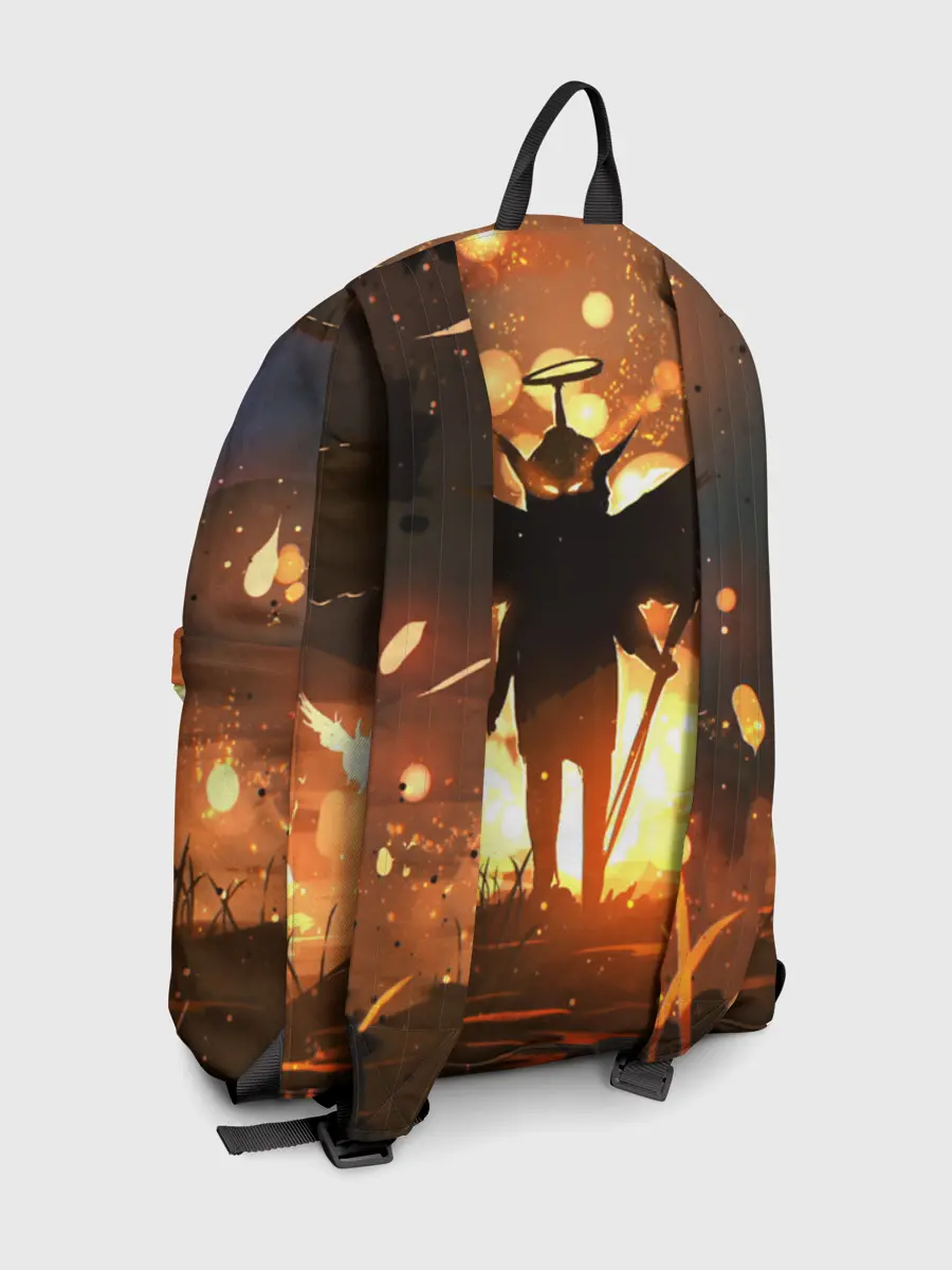 Рюкзак джинсовый / Темный ангел ада