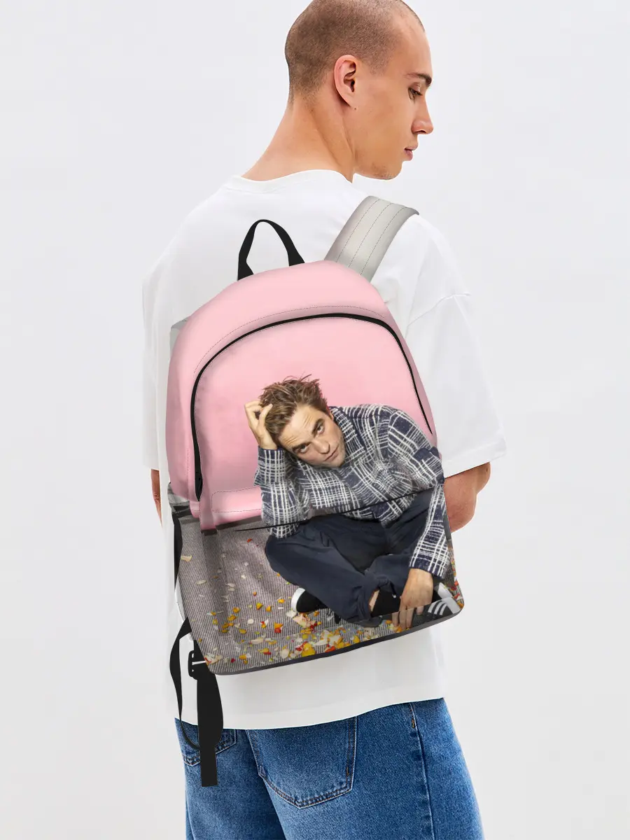 Рюкзак джинсовый / Роберт Паттинсон