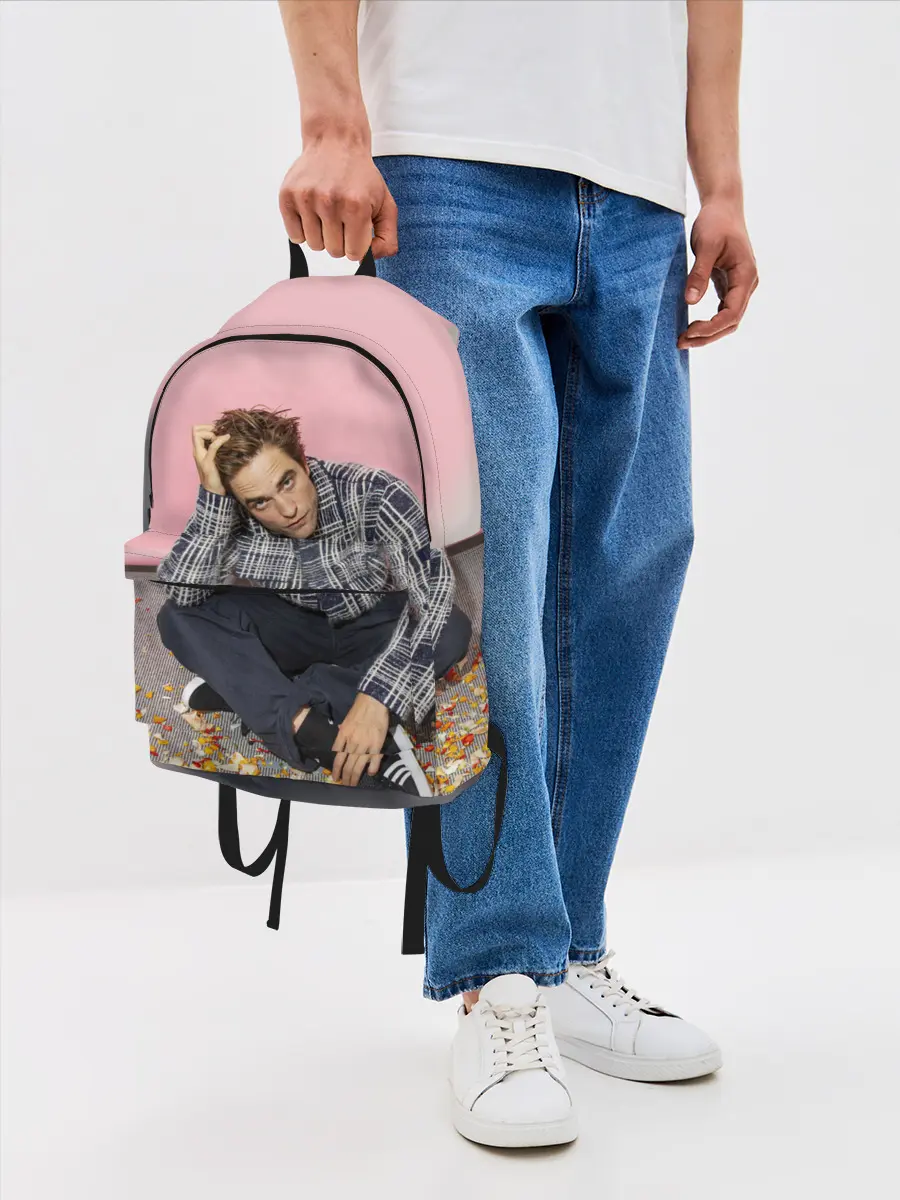 Рюкзак джинсовый / Роберт Паттинсон