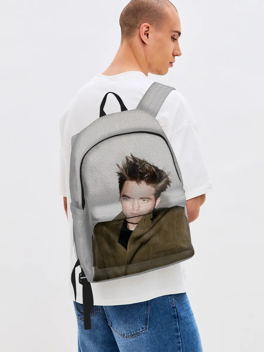 Рюкзак джинсовый / Роберт Паттинсон