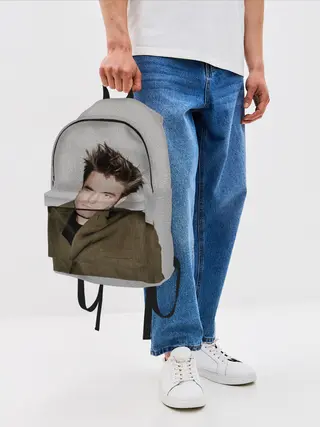 Рюкзак джинсовый / Роберт Паттинсон