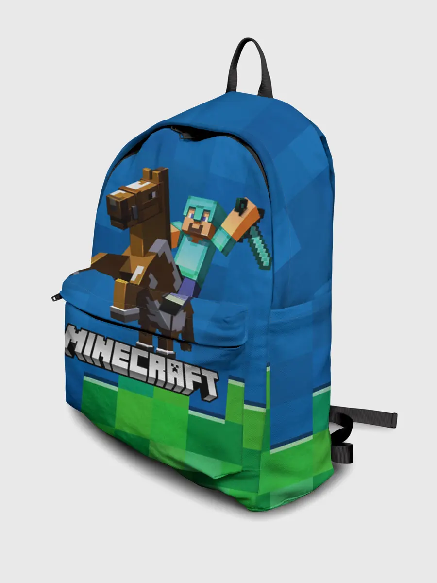Рюкзак джинсовый / Minecraft / Майнкрафт