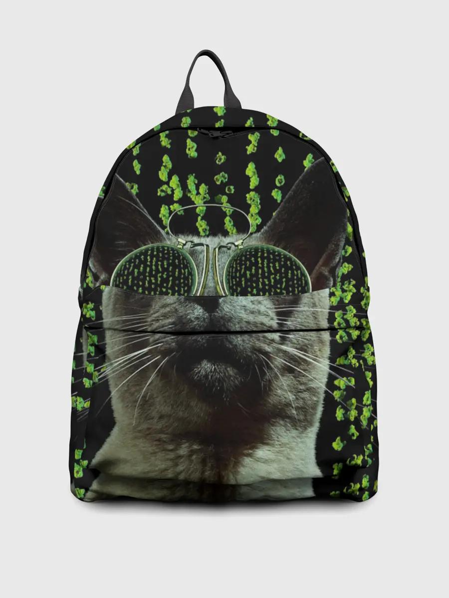 Рюкзак джинсовый / КОТ