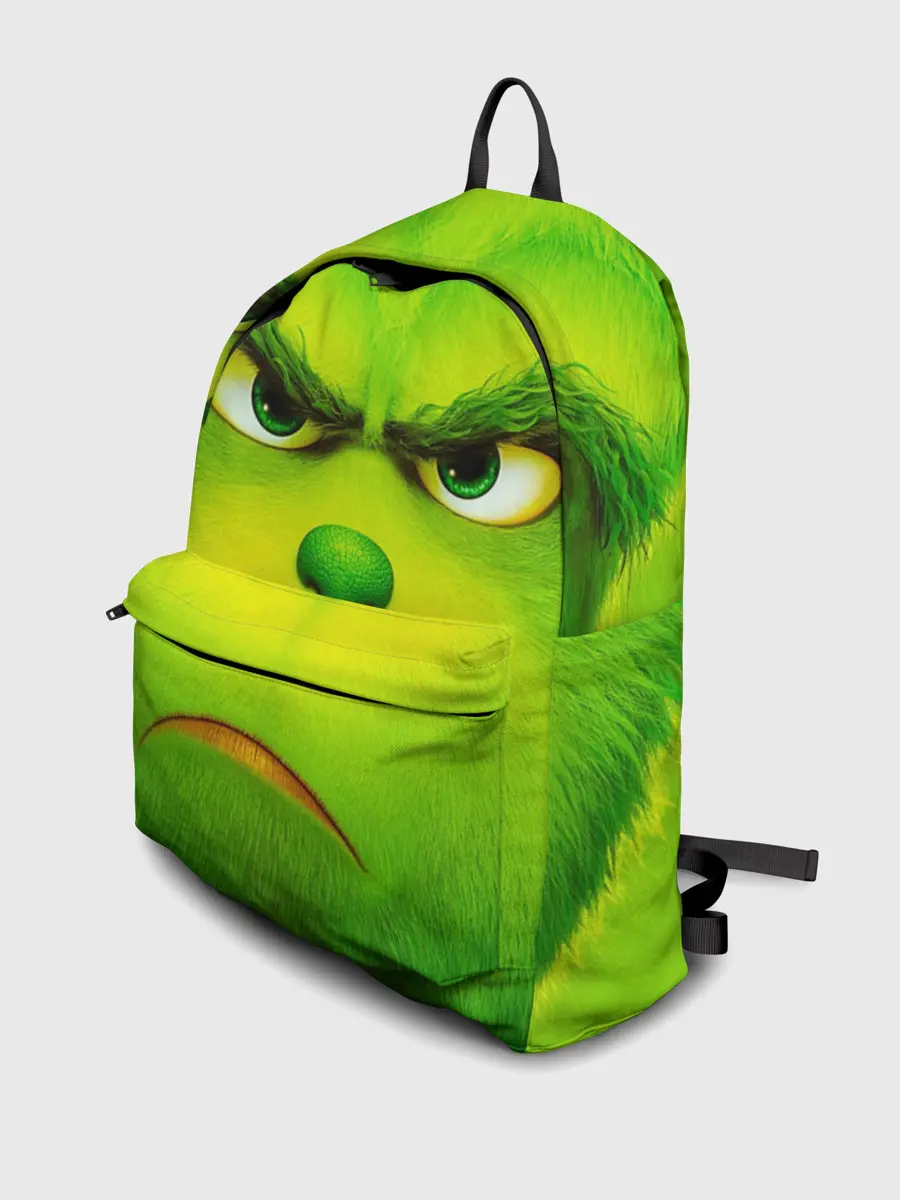 Рюкзак джинсовый / Гринч 3D/ The Grinch