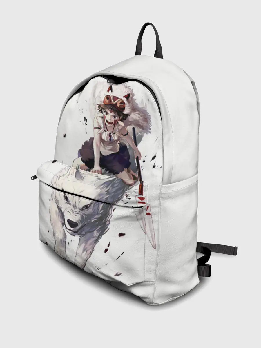 Рюкзак джинсовый / Принцесса Мононоке