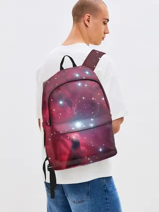 Рюкзак джинсовый / космос