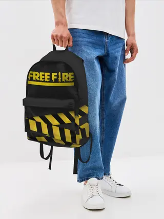 Рюкзак джинсовый / Free Fire