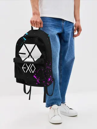 Рюкзак джинсовый / EXO BAND.