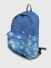 Рюкзак джинсовый / Снежинки.