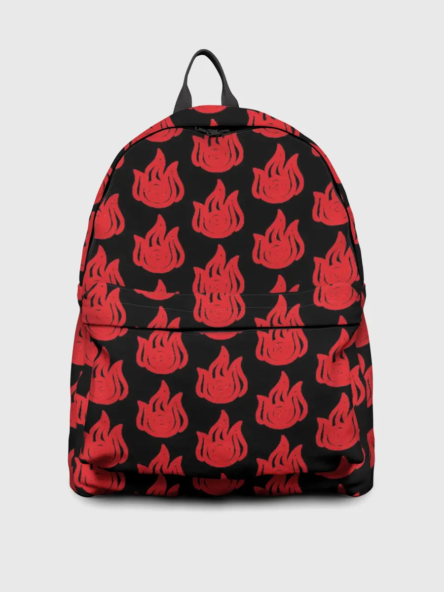 Рюкзак джинсовый / ОГОНЬ