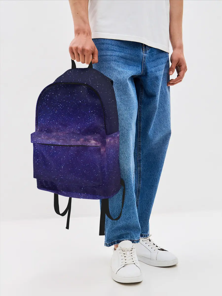 Рюкзак джинсовый / Космос