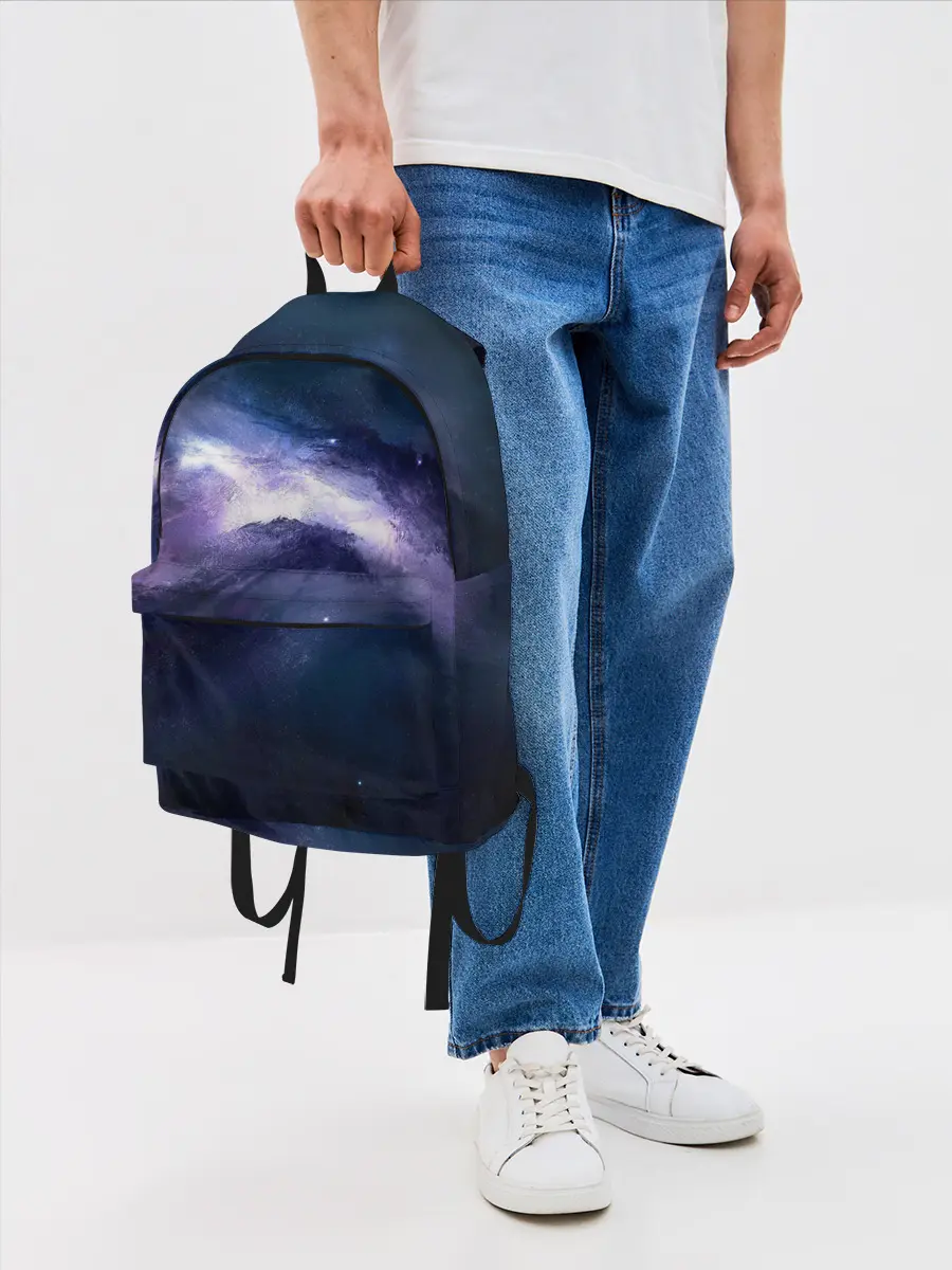 Рюкзак джинсовый / Космос