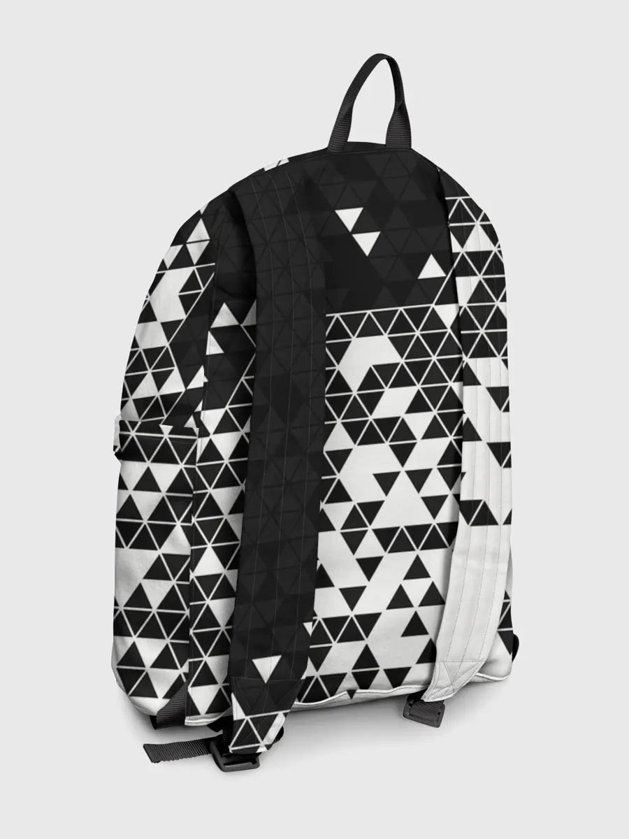 Рюкзак джинсовый / Векторные фигуры