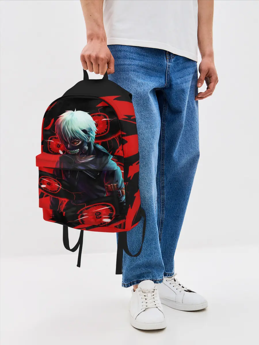 Рюкзак джинсовый / Канеки Кен