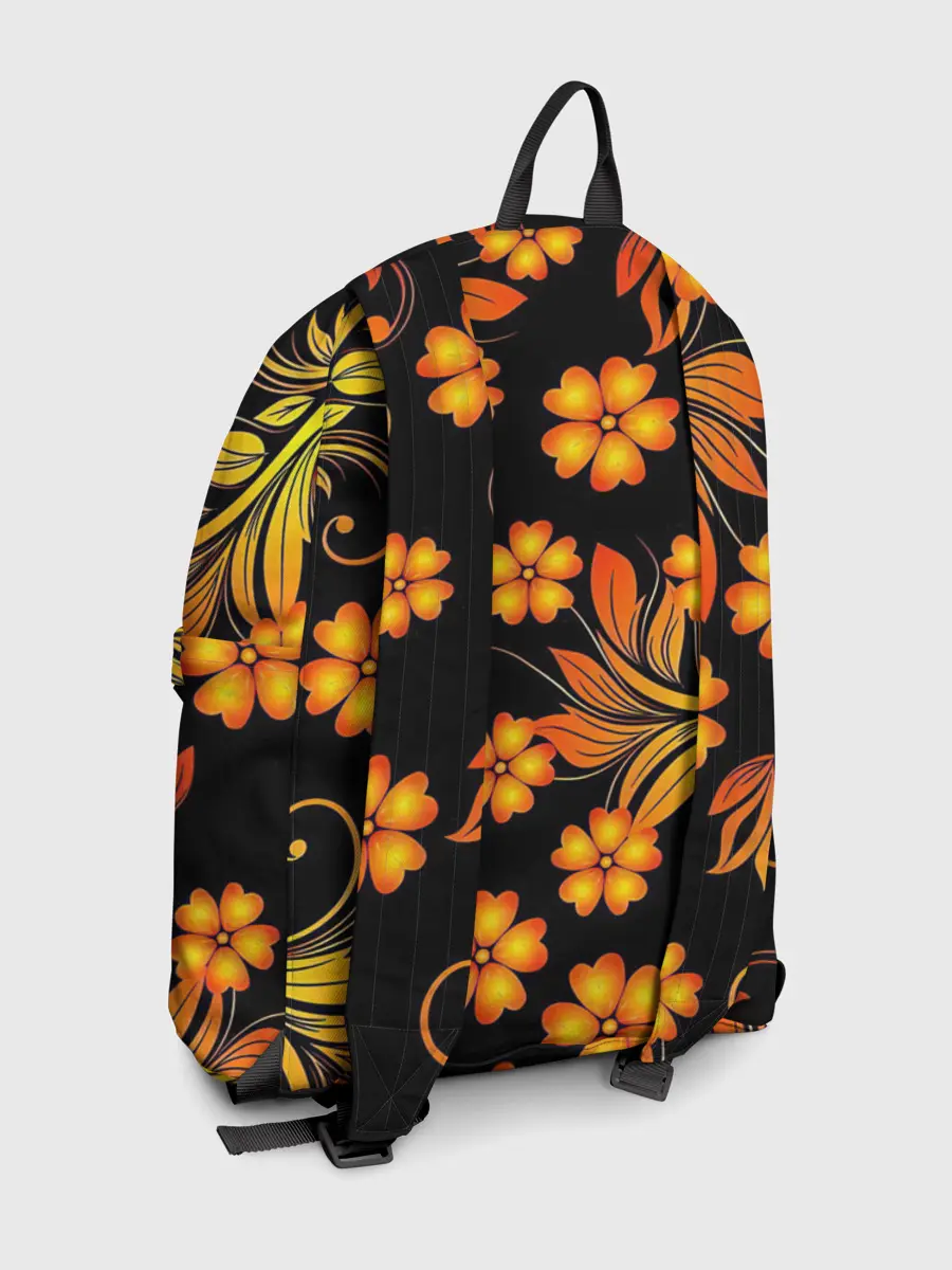 Рюкзак джинсовый / Хохлома