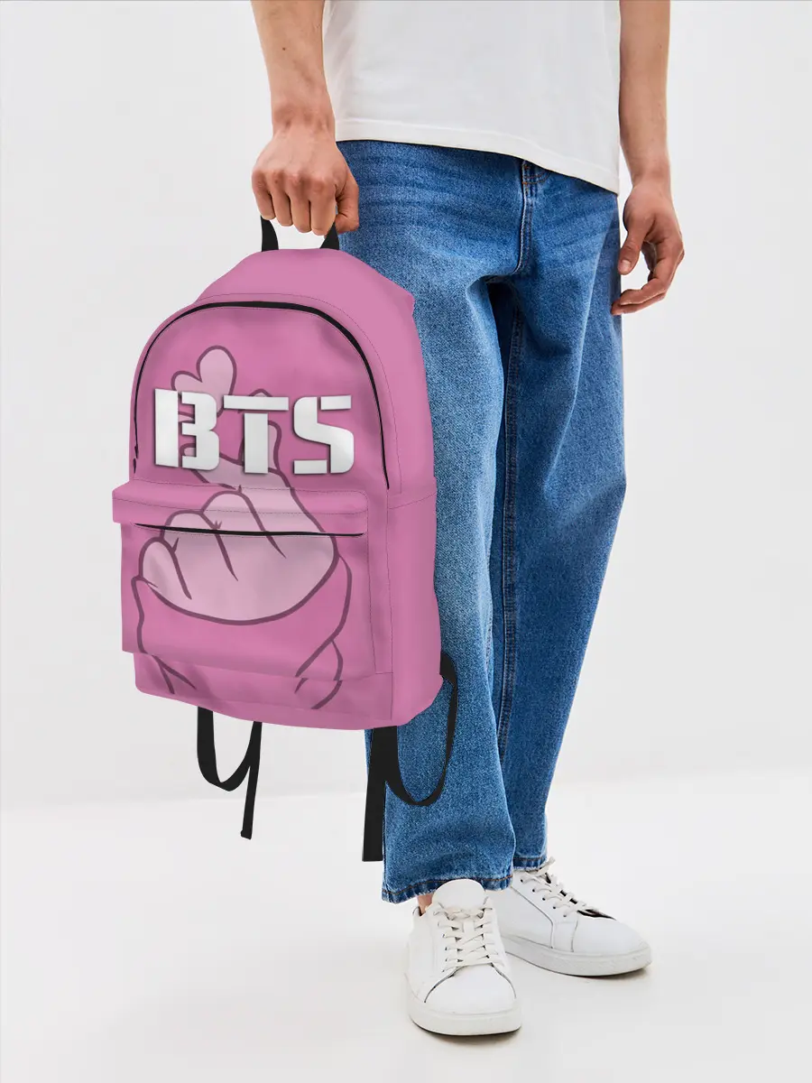 Рюкзак джинсовый / BTS