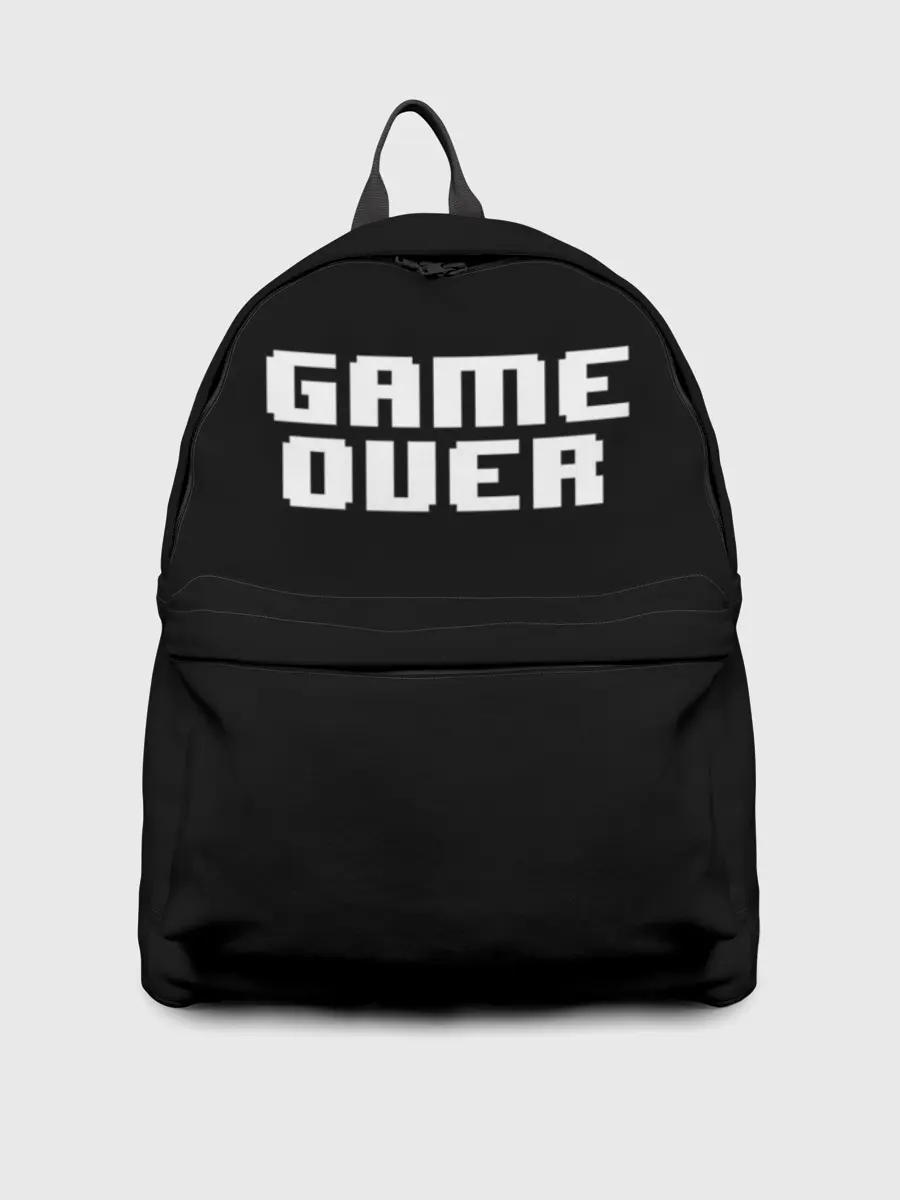 Рюкзак джинсовый / UNDERTALE GAME OVER