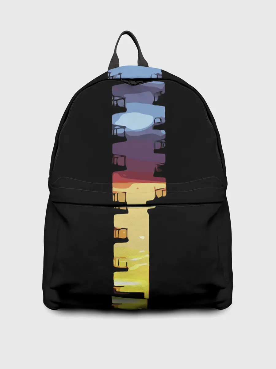 Рюкзак джинсовый / Балконы