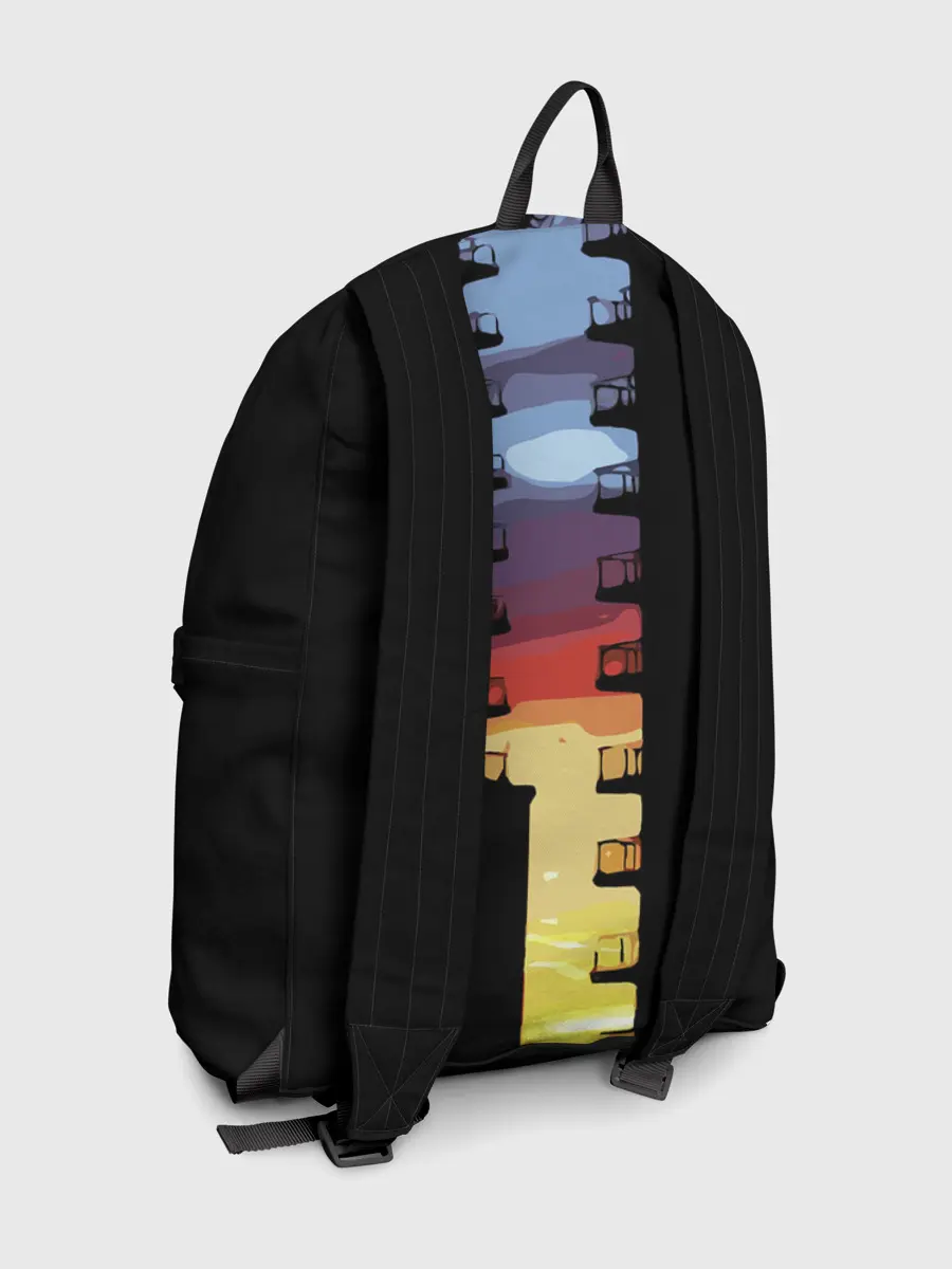 Рюкзак джинсовый / Балконы