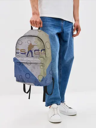 Рюкзак джинсовый / CS GO