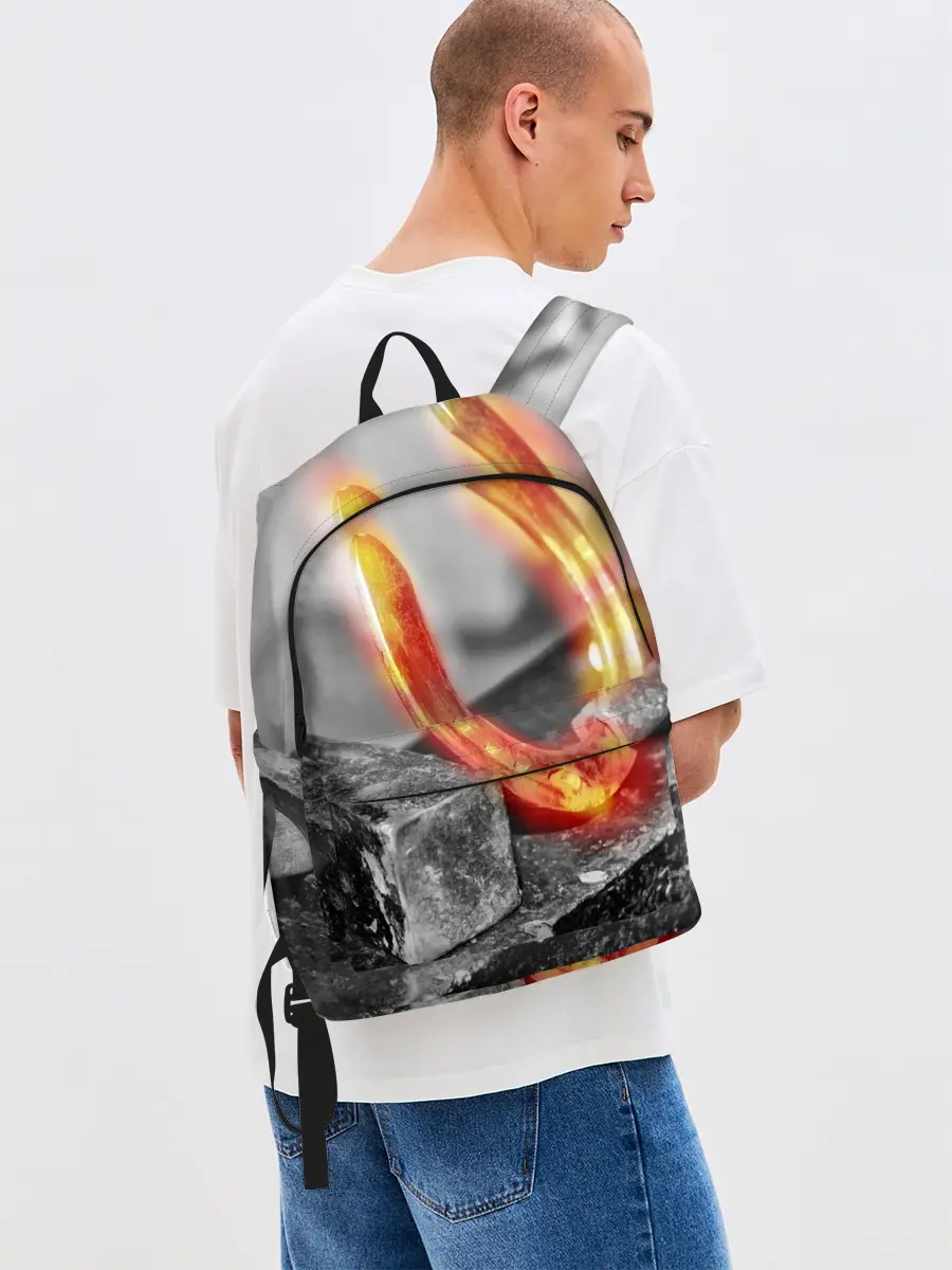 Рюкзак джинсовый / Подкова