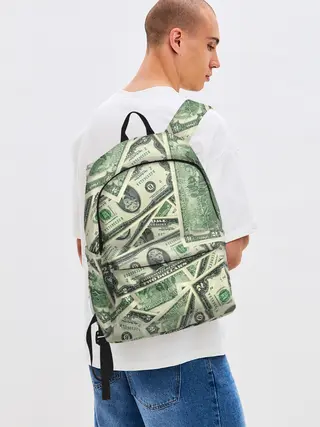 Рюкзак джинсовый / Доллар
