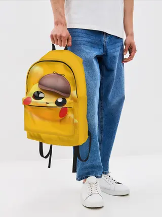 Рюкзак джинсовый / Pikachu Pika Pika