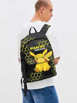 Рюкзак джинсовый / Pikachu Pika Pika