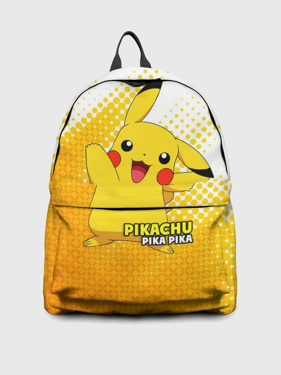 Рюкзак джинсовый / Pikachu Pika Pika