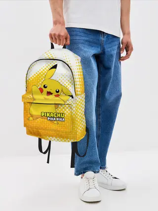 Рюкзак джинсовый / Pikachu Pika Pika