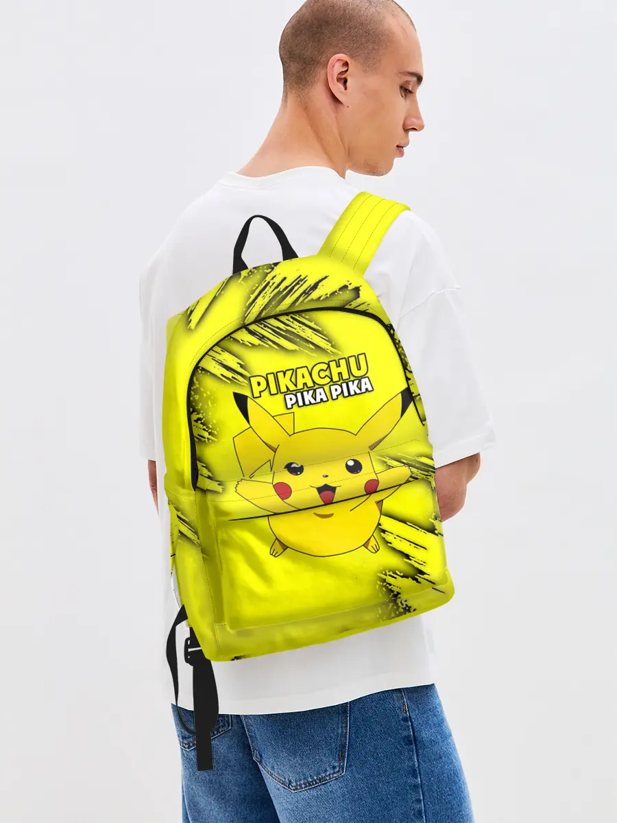 Рюкзак джинсовый / Pikachu Pika Pika