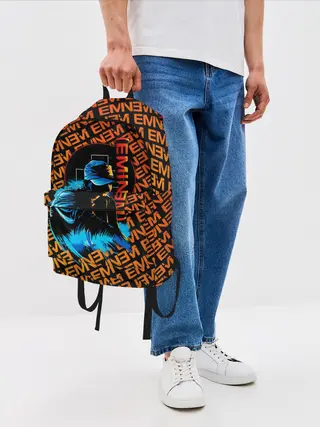 Рюкзак джинсовый / EMINEM