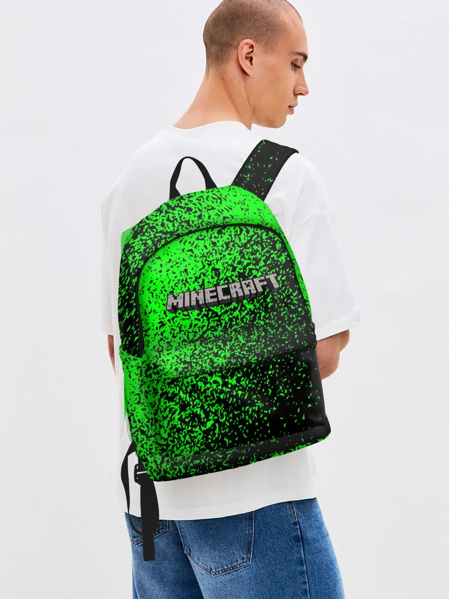 Рюкзак джинсовый / MINECRAFT