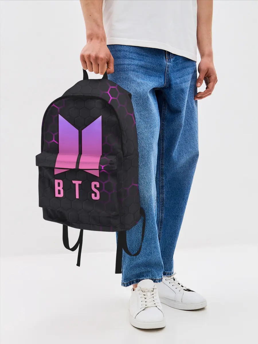Рюкзак джинсовый / BTS
