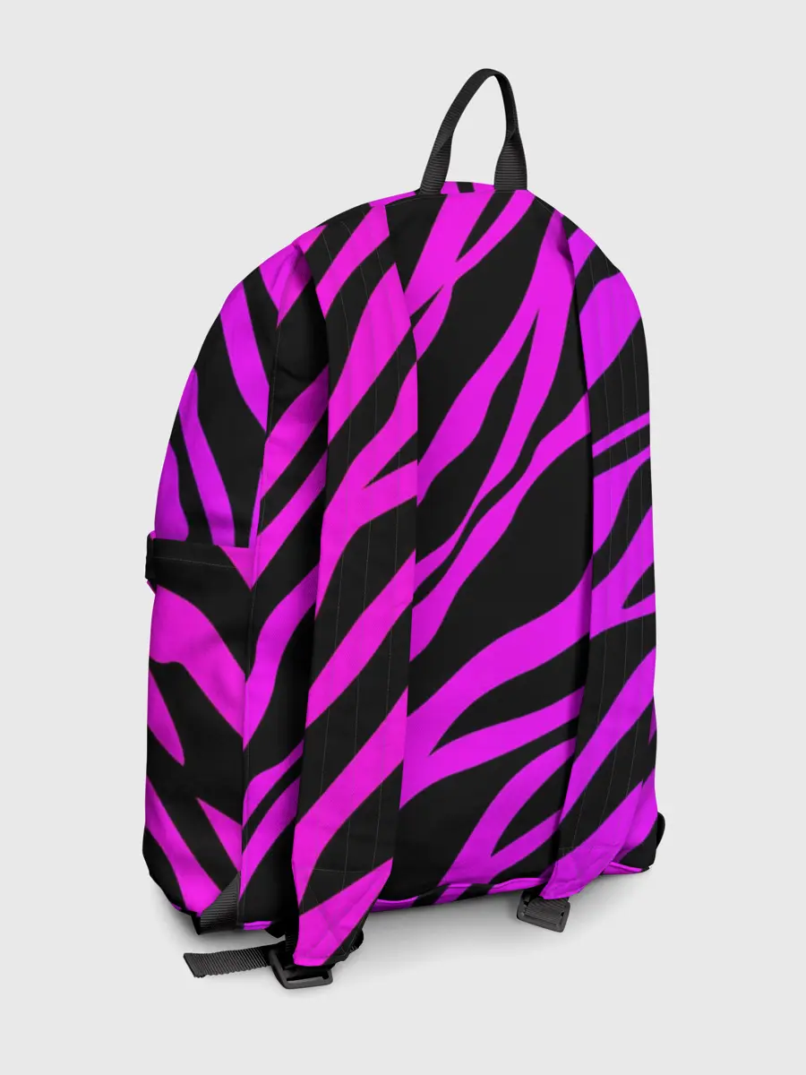 Рюкзак джинсовый / Неоновая зебра