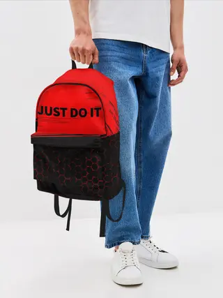 Рюкзак джинсовый / JUST DO IT