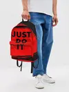 Рюкзак джинсовый / JUST DO IT