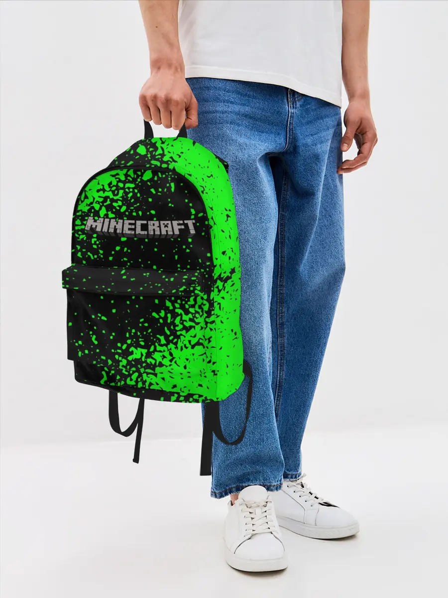 Рюкзак джинсовый / MINECRAFT