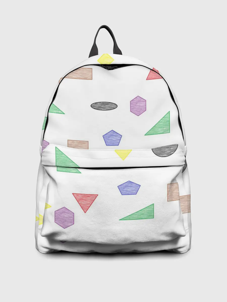 Рюкзак джинсовый / Геометрия