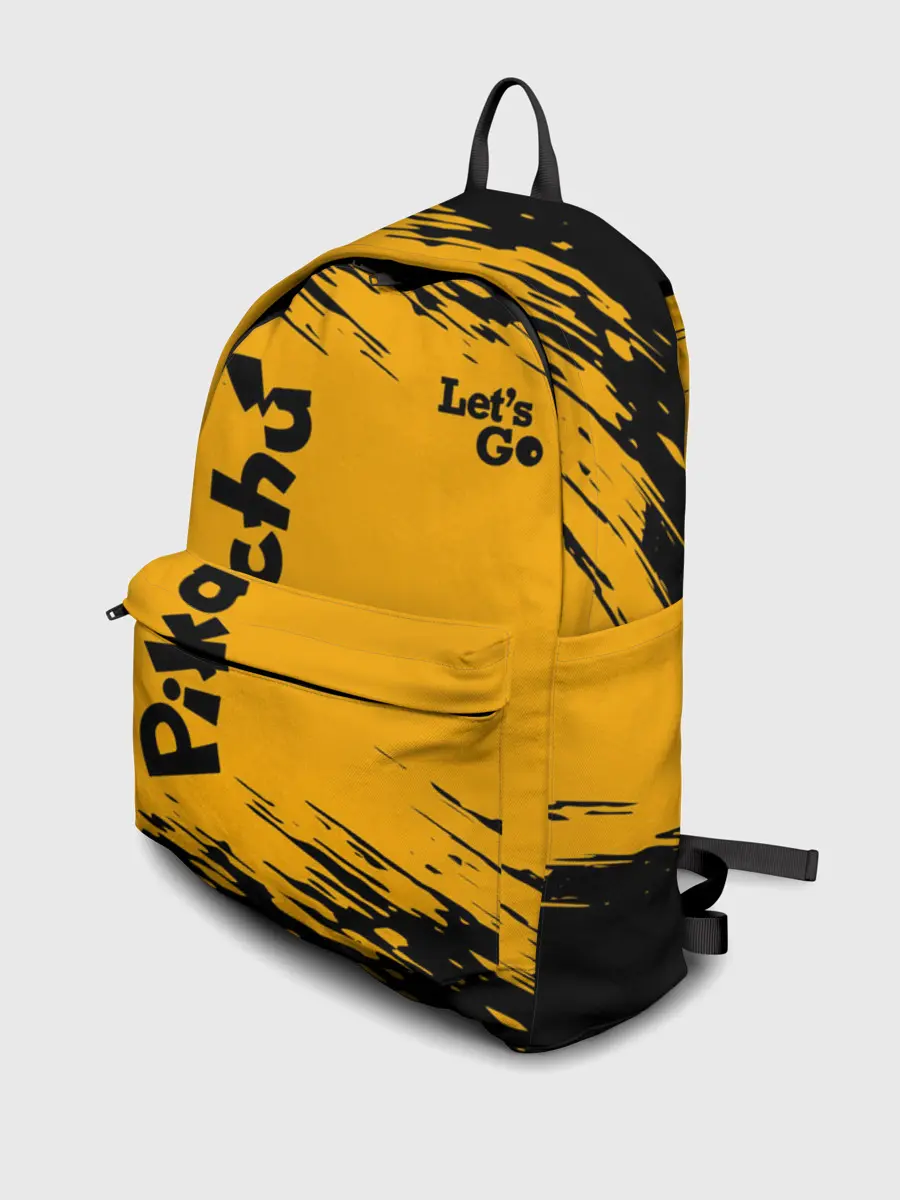 Рюкзак джинсовый / Pikachu black&yellow