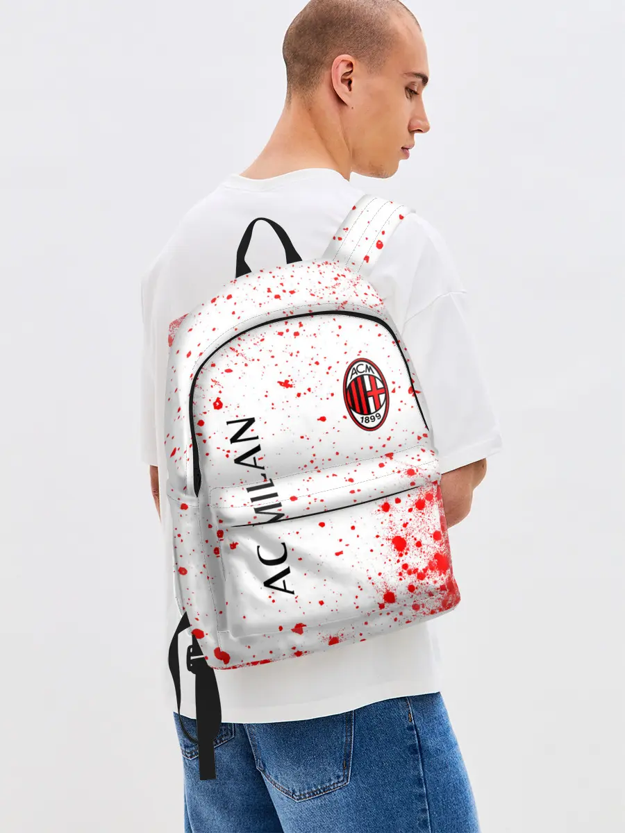Рюкзак джинсовый / AC MILAN / МИЛАН