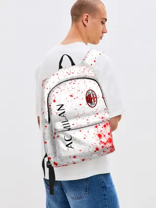 Рюкзак джинсовый / AC MILAN / МИЛАН