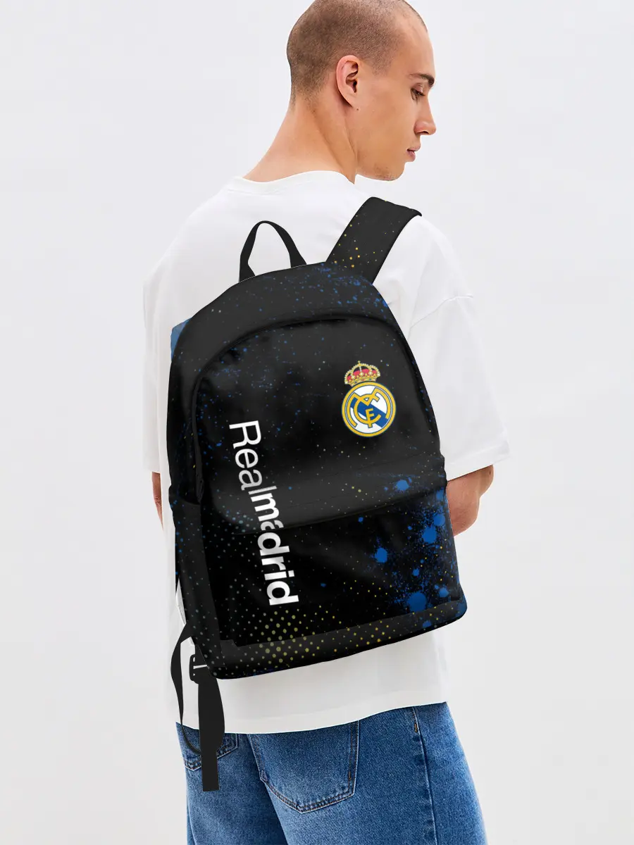Рюкзак джинсовый / REAL MADRID / РЕАЛ МАДРИД