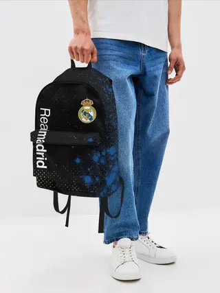 Рюкзак джинсовый / REAL MADRID / РЕАЛ МАДРИД