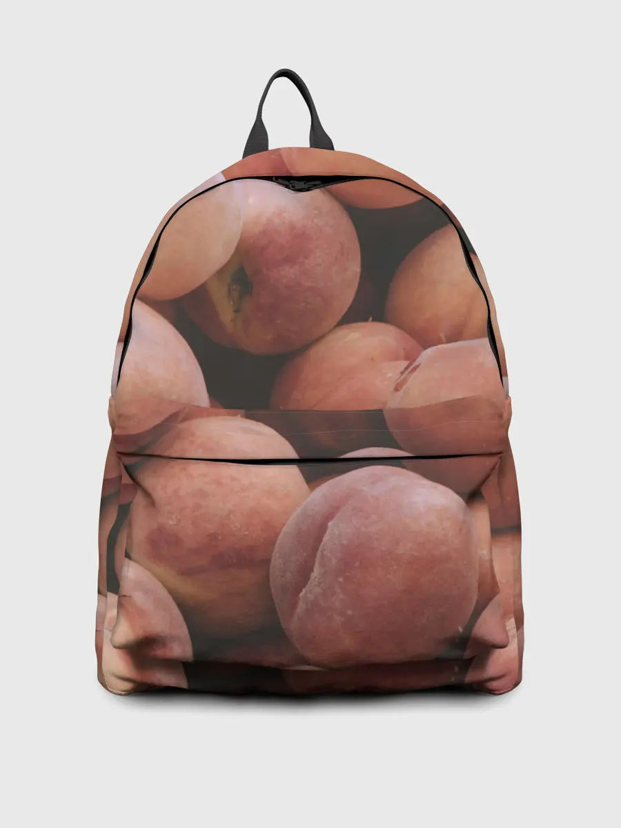 Рюкзак джинсовый / Персики.