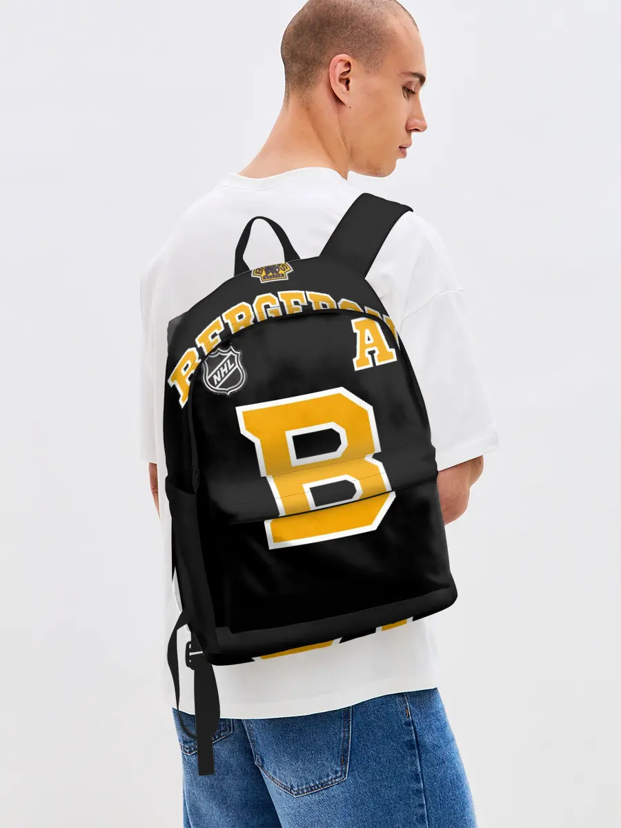 Рюкзак джинсовый / Boston Bruins Patrice Bergeron